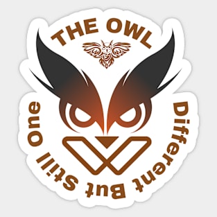 The Owl Sticker